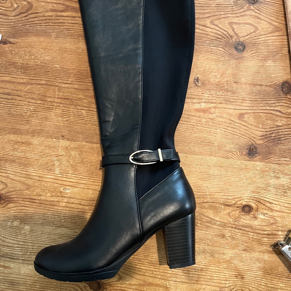 Anne Klein Knee-High Black Boots - Never worn